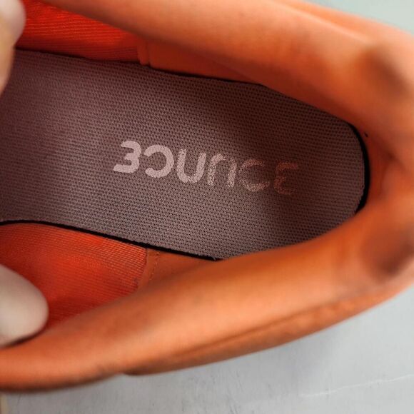 Adidas Questar Flow Contrast Sole Lace-Up Running Shoe US 7.5 Orange Sneakers - Picture 8 of 12